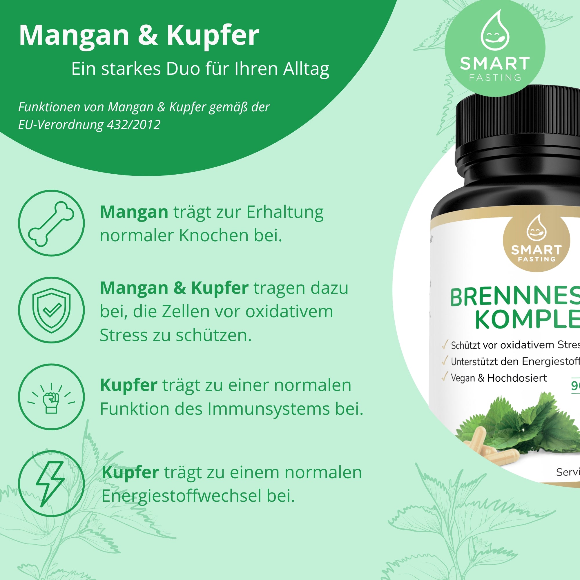 Brennnessel Komplex – Mit Mangan & Kupfer - PZN 19838125