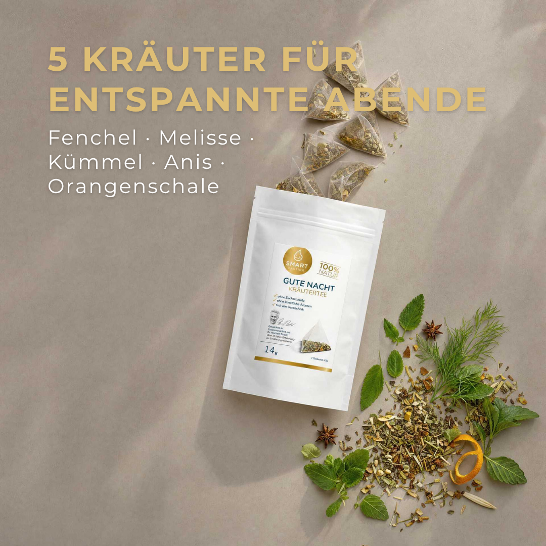 Gute Nacht Kräutertee Bundle – Sanfte Kräutermischung für den Abend