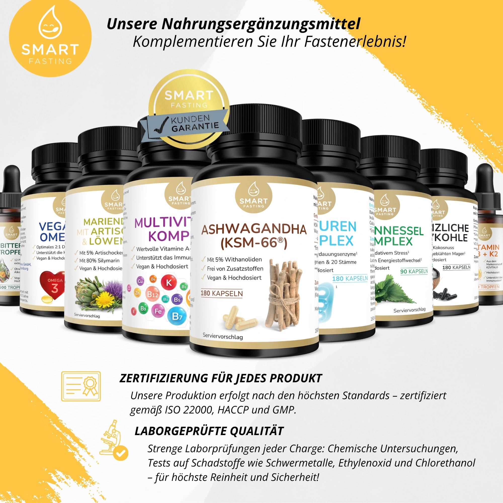 Ashwagandha KSM-66® - mit hochwertigem Ashwagandha-Wurzelextrakt - PZN 19838131