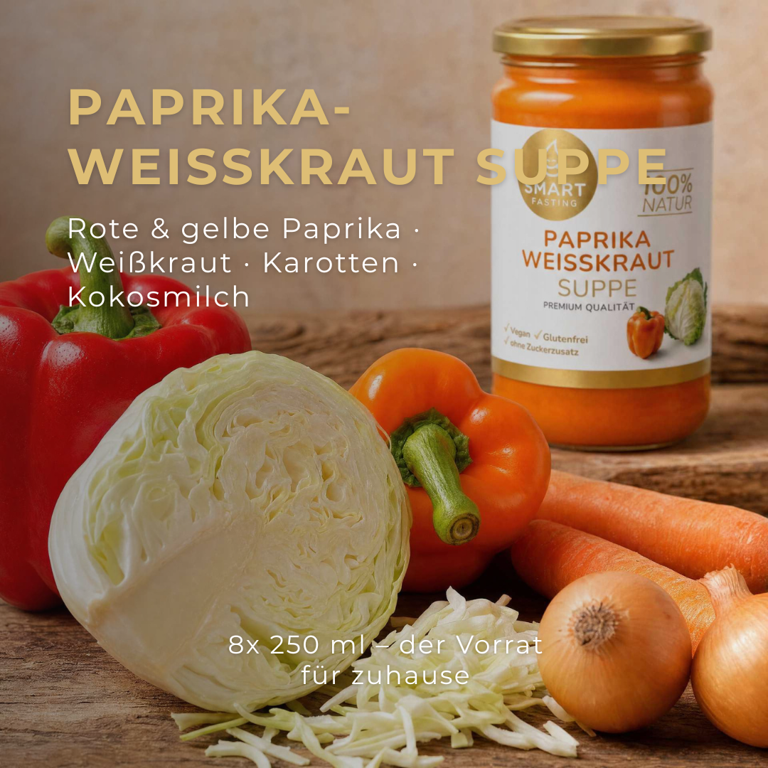 Paprika-Weißkraut Suppen Bundle – Würzige Fastensuppe mit natürlicher Power