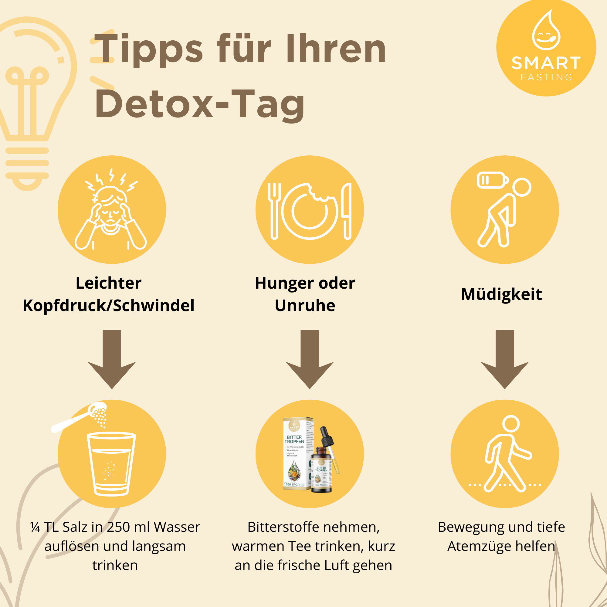 "DETOX ONE" SmartFasting Box – Detox-Tag als Einstieg ins Fasten
