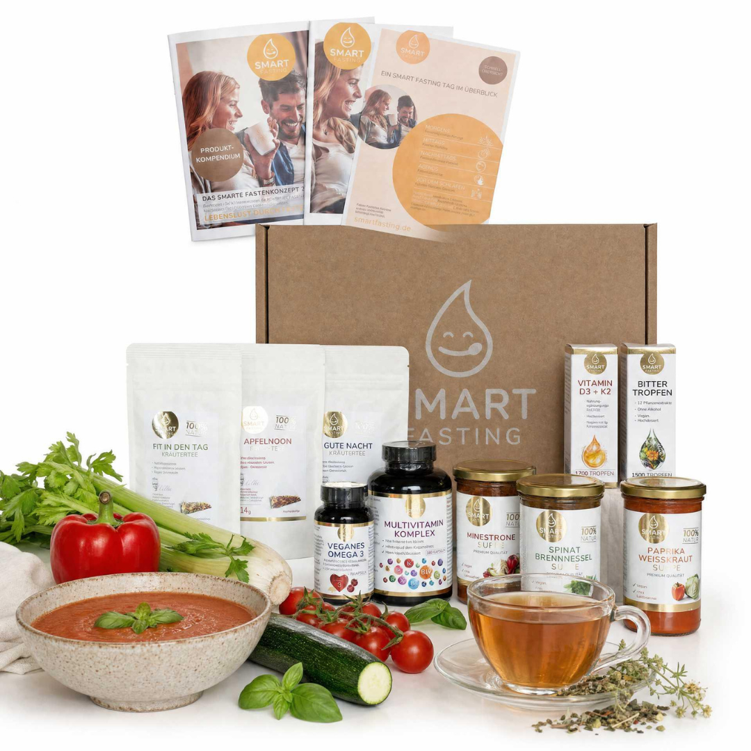 "COMPLETE FIVE" SmartFasting Box – 5 Tage Fasten mit Suppen & Tees
