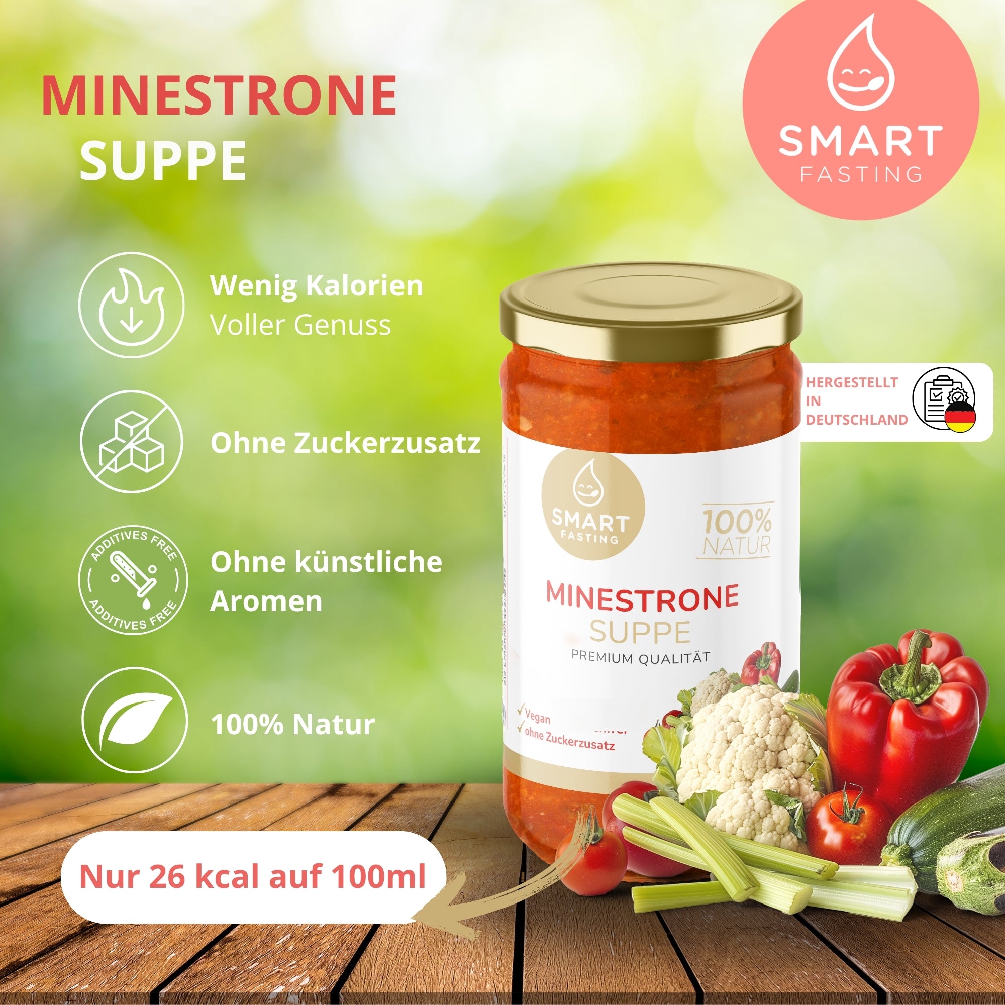 Minestrone Suppen Bundle – Leicht und sättigend für deinen Fastentag