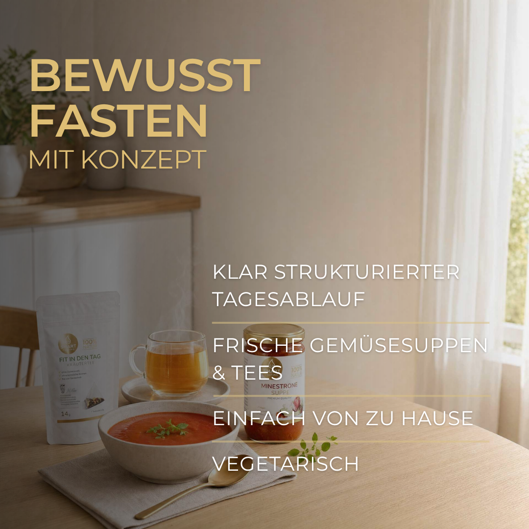 "START ONE" SmartFasting Box – Ein Tag als Einstieg ins Fasten