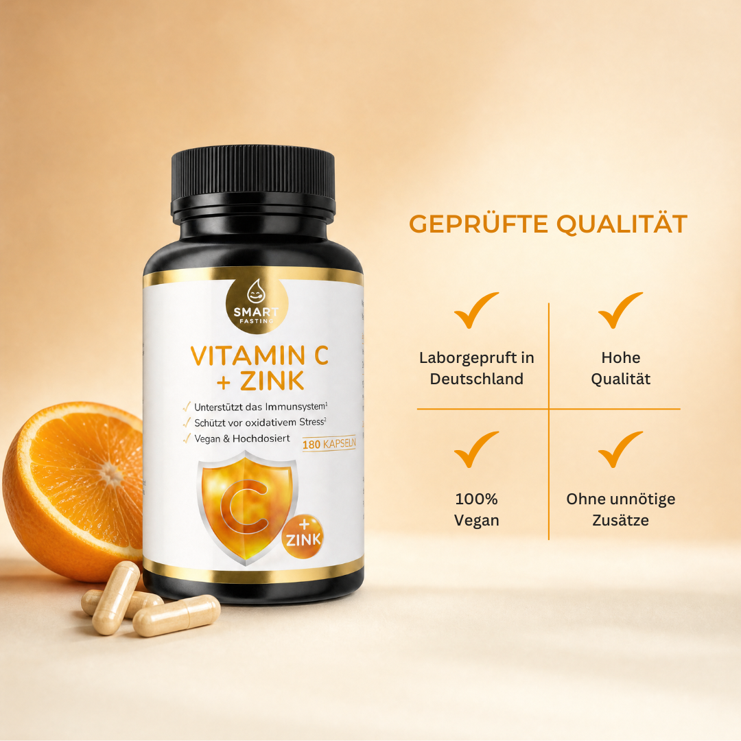 Vitamin C mit Zink – Hochdosierte Kombination für den täglichen Bedarf - PZN 19838102