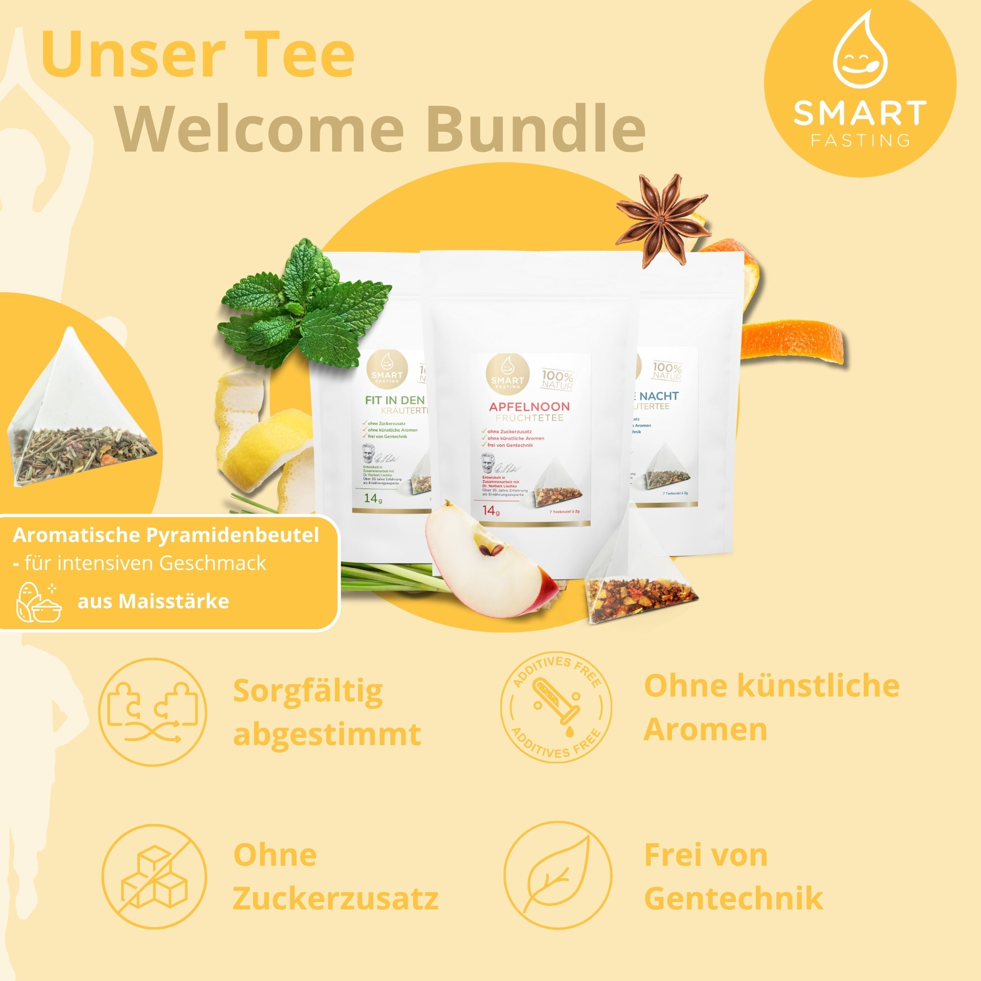 Welcome Mix Tee Bundle – Kennlernphase mit vollem Geschmack