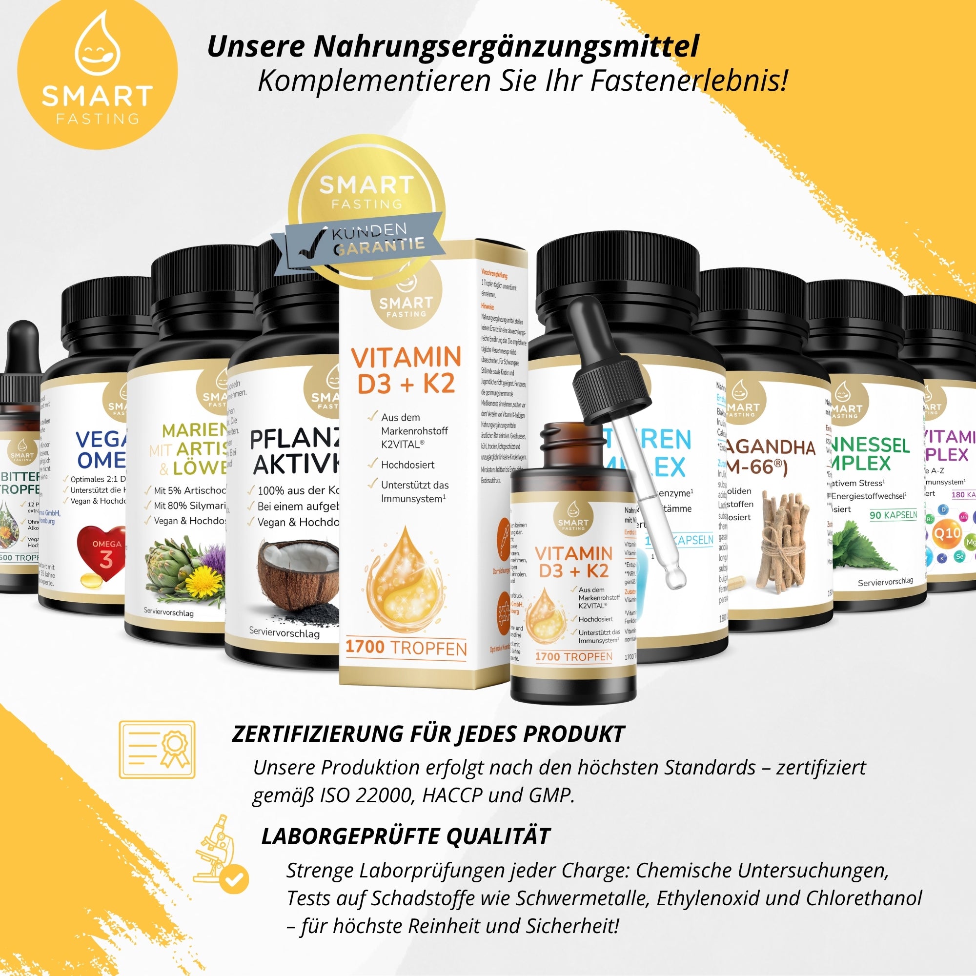 Vitamin D3 + K2 – mit hochwertigem K2VITAL® - PZN 19838160