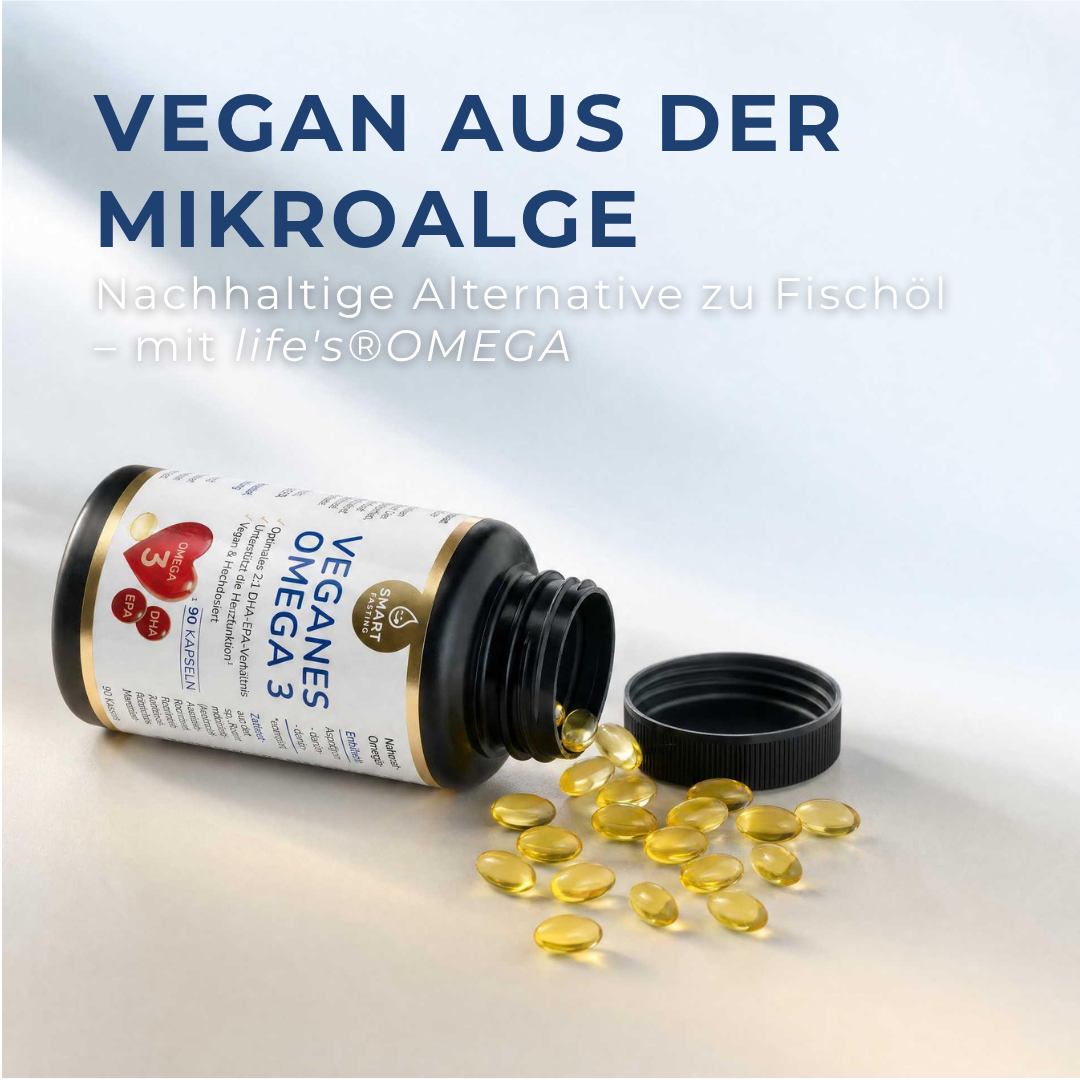 Veganes Omega-3 aus Mikroalgen mit DHA & EPA - PZN 19838154