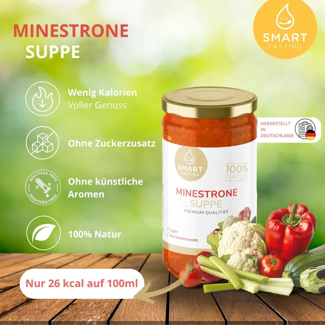 Minestrone Suppen Bundle – Leicht und sättigend für deinen Fastentag - Inhalt - Smart Fasting