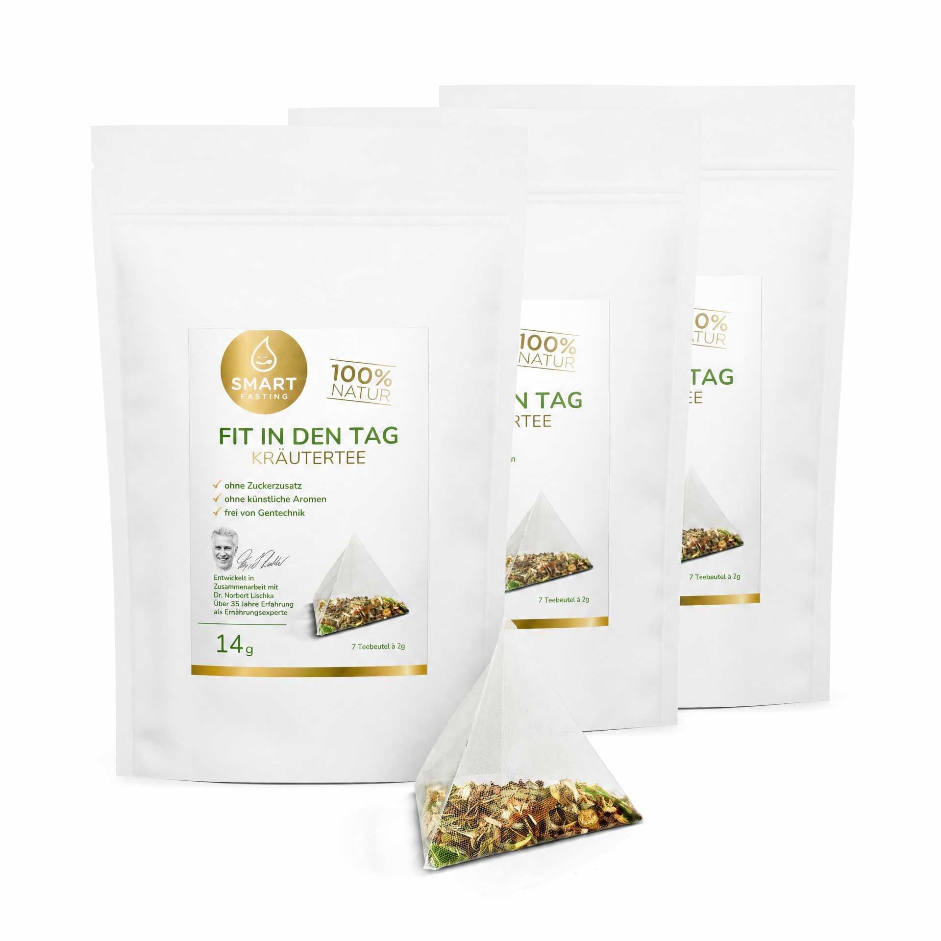 Fit in den Tag Kräutertee Bundle – Frischer Start mit Kräutern