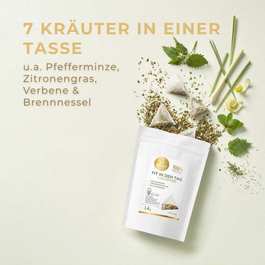 Fit in den Tag Kräutertee Bundle – Frischer Start mit Kräutern