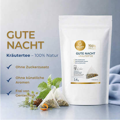 Gute Nacht Kräutertee Bundle – Sanfte Kräutermischung für den Abend