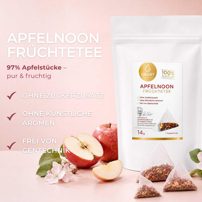 Apfelnoon Früchtetee Bundle – Fruchtig-leichte Erfrischung für den Nachmittag