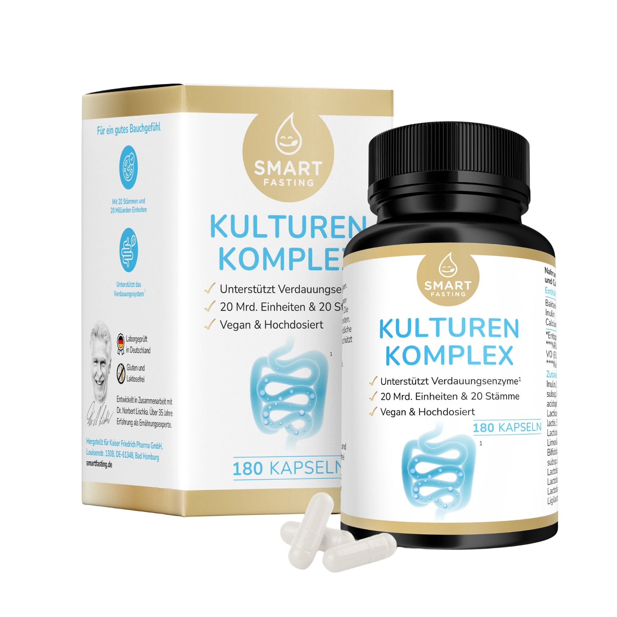 Kulturen Komplex - mit Inulin & Calcium - PZN 19838148