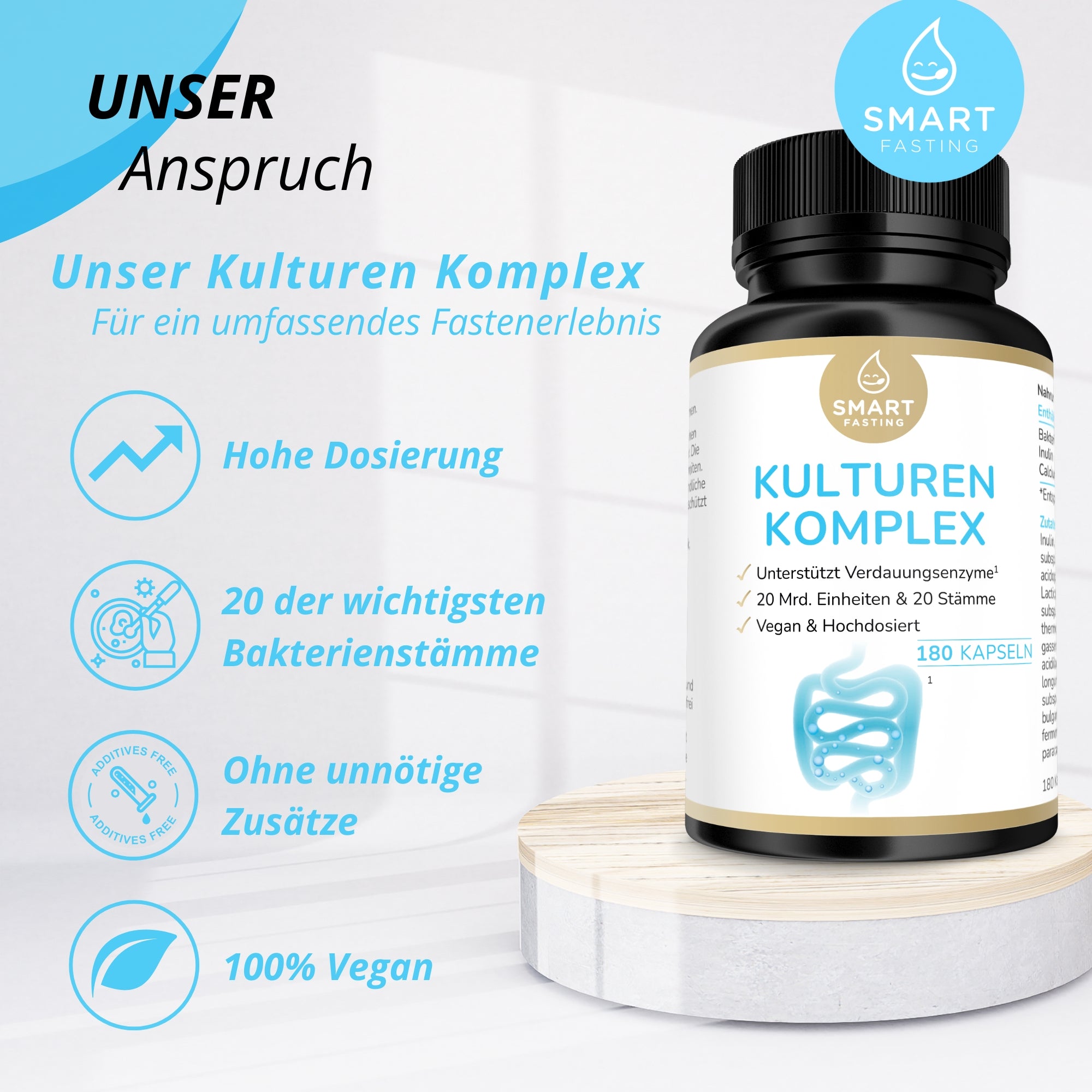Kulturen Komplex - mit Inulin & Calcium - PZN 19838148
