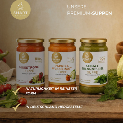 Spinat-Brennnessel Suppen Bundle – Vitalisierende Fastensuppen