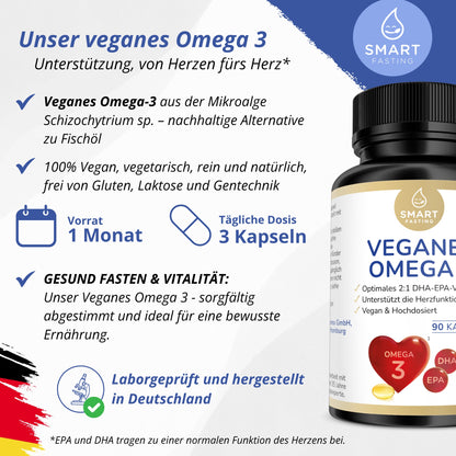 Veganes Omega-3 aus Mikroalgen mit DHA & EPA - PZN 19838154