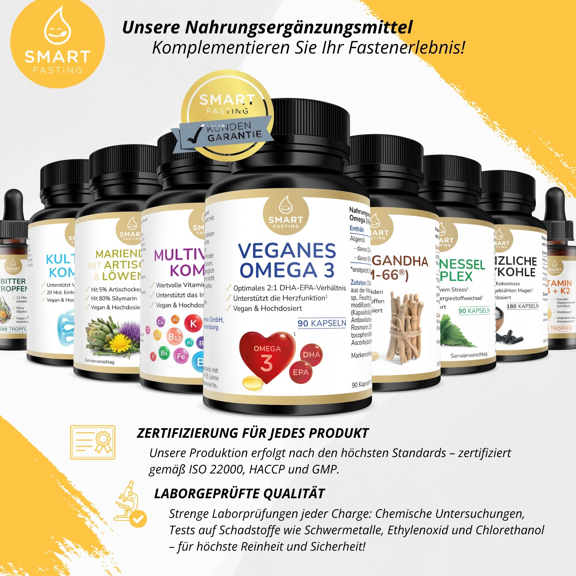 Veganes Omega-3 aus Mikroalgen mit DHA & EPA - PZN 19838154