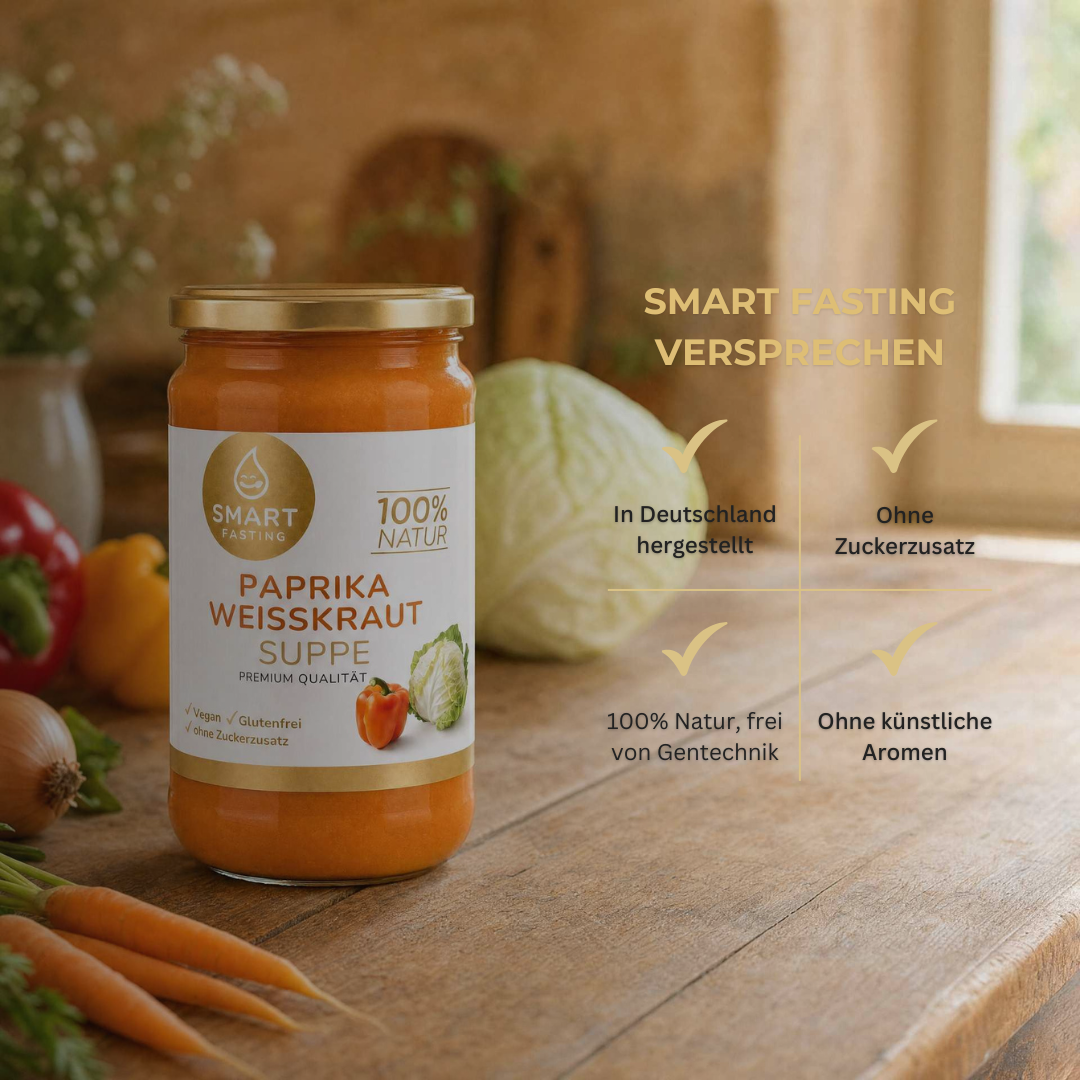 Paprika-Weißkraut Suppen Bundle – Würzige Fastensuppe mit natürlicher Power