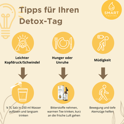 "DETOX ONE" SmartFasting Box – Detox-Tag als Einstieg ins Fasten