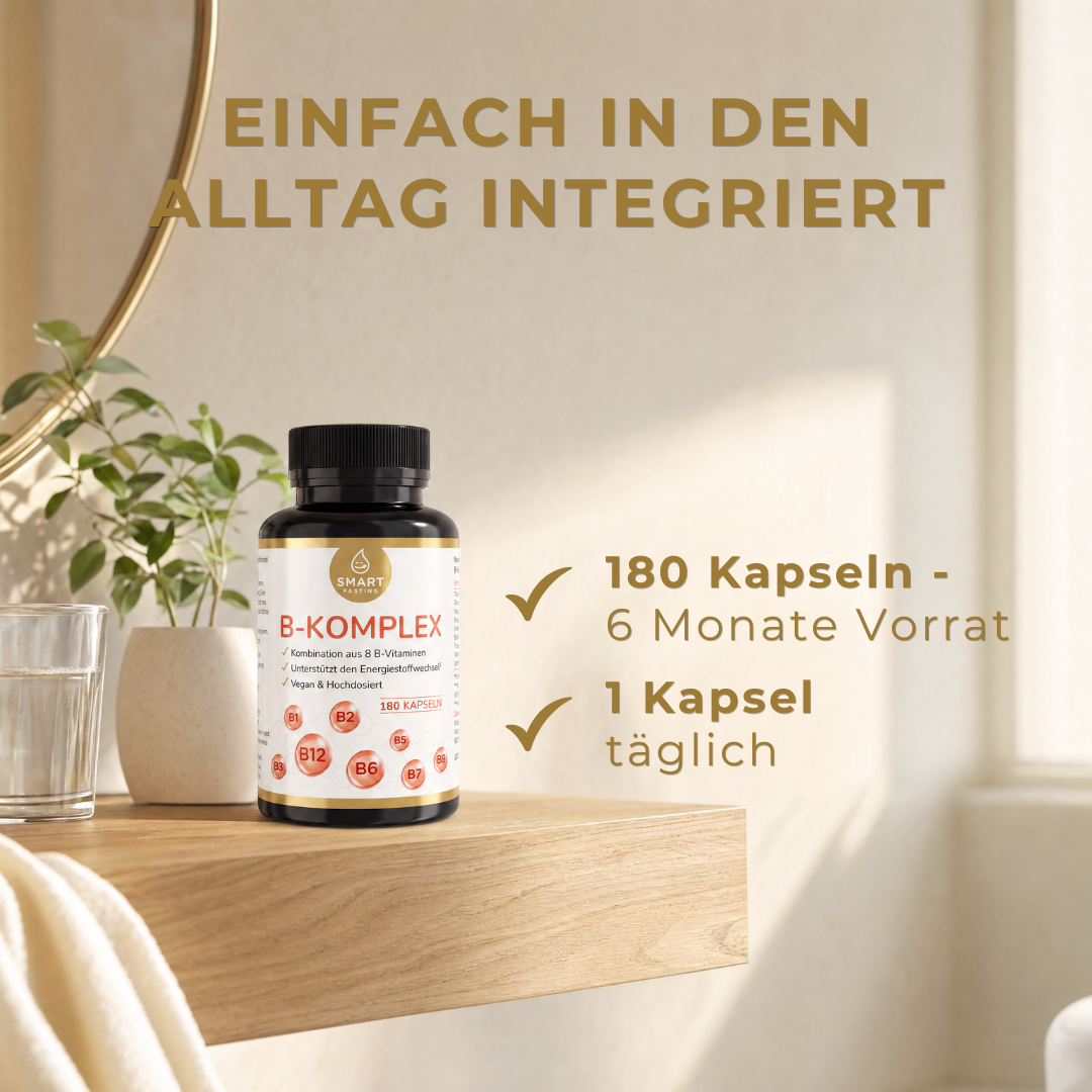 B-Komplex – Alle 8 B-Vitamine in laborgeprüfter Qualität - PZN 19838088