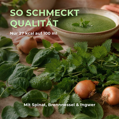 Spinat-Brennnessel Suppen Bundle – Vitalisierende Fastensuppen