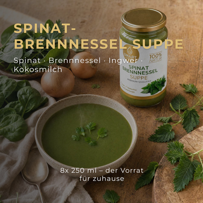 Spinat-Brennnessel Suppen Bundle – Vitalisierende Fastensuppen