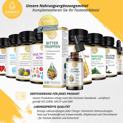 Bittertropfen – Alkoholfreie Bitterstoffe aus 12 Pflanzenextrakten - PZN 19838177