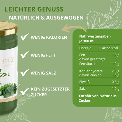 Spinat-Brennnessel Suppen Bundle – Vitalisierende Fastensuppen mit Detox-Effekt