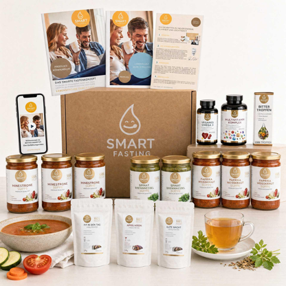 "BALANCE THREE" SmartFasting Box – Klassisches Fasten mit Suppen & Tees
