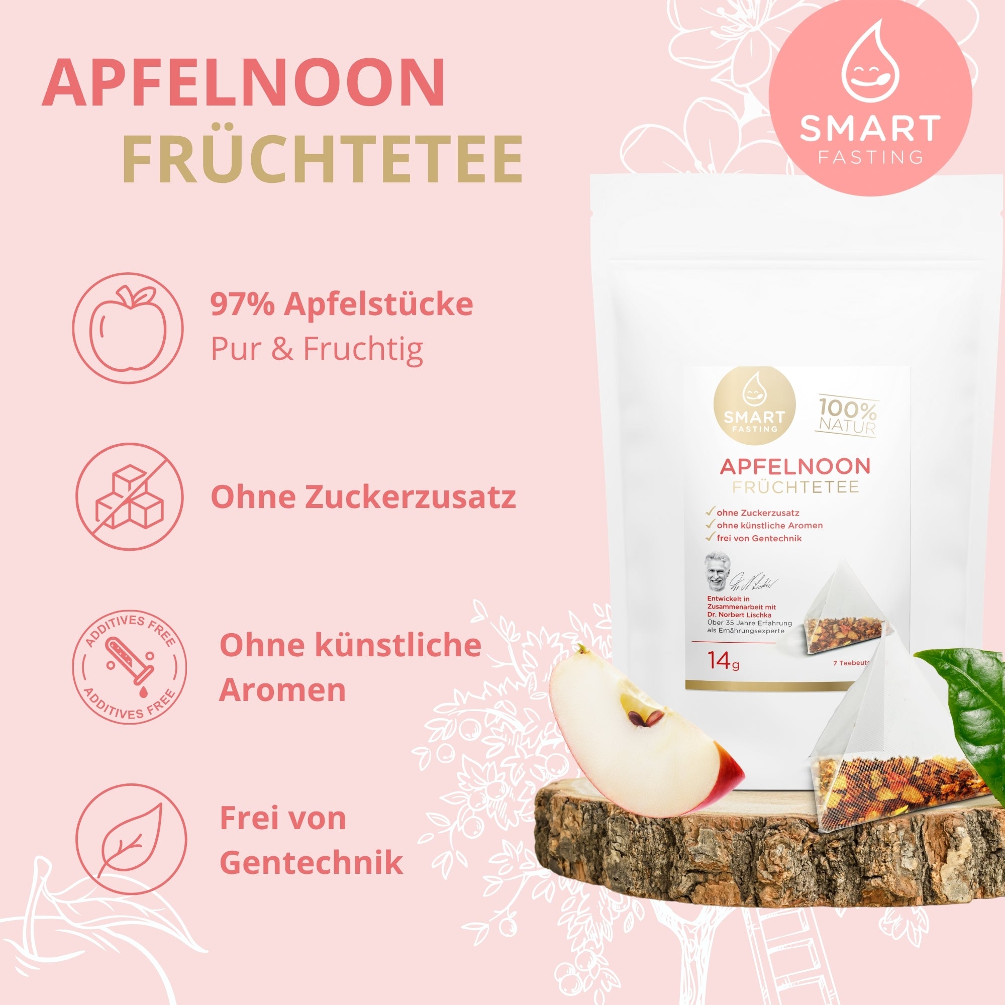 Apfelnoon Früchtetee Bundle – Fruchtig-leichte Erfrischung für den Nachmittag
