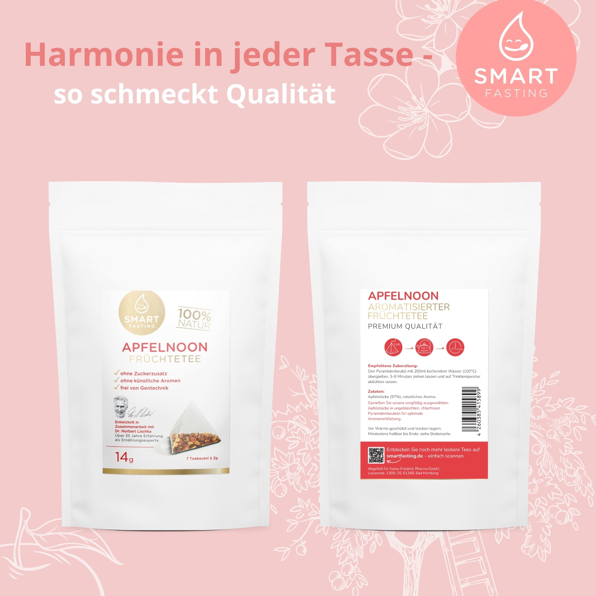 Apfelnoon Früchtetee Bundle – Fruchtig-leichte Erfrischung für den Nachmittag