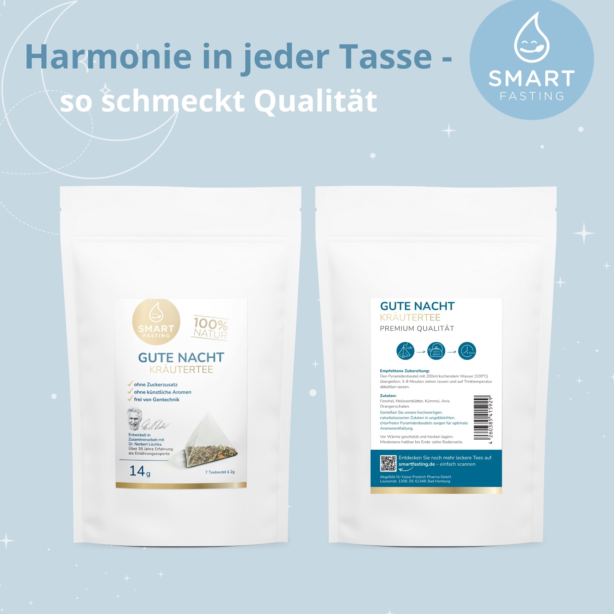 Gute Nacht Kräutertee Bundle – Sanfte Kräutermischung für den Abend
