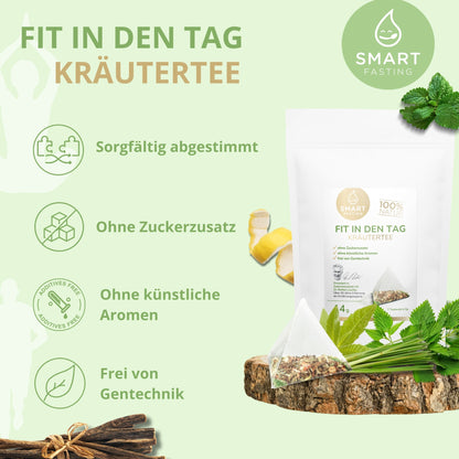 Fit in den Tag Kräutertee Bundle – Frischer Start mit Kräutern