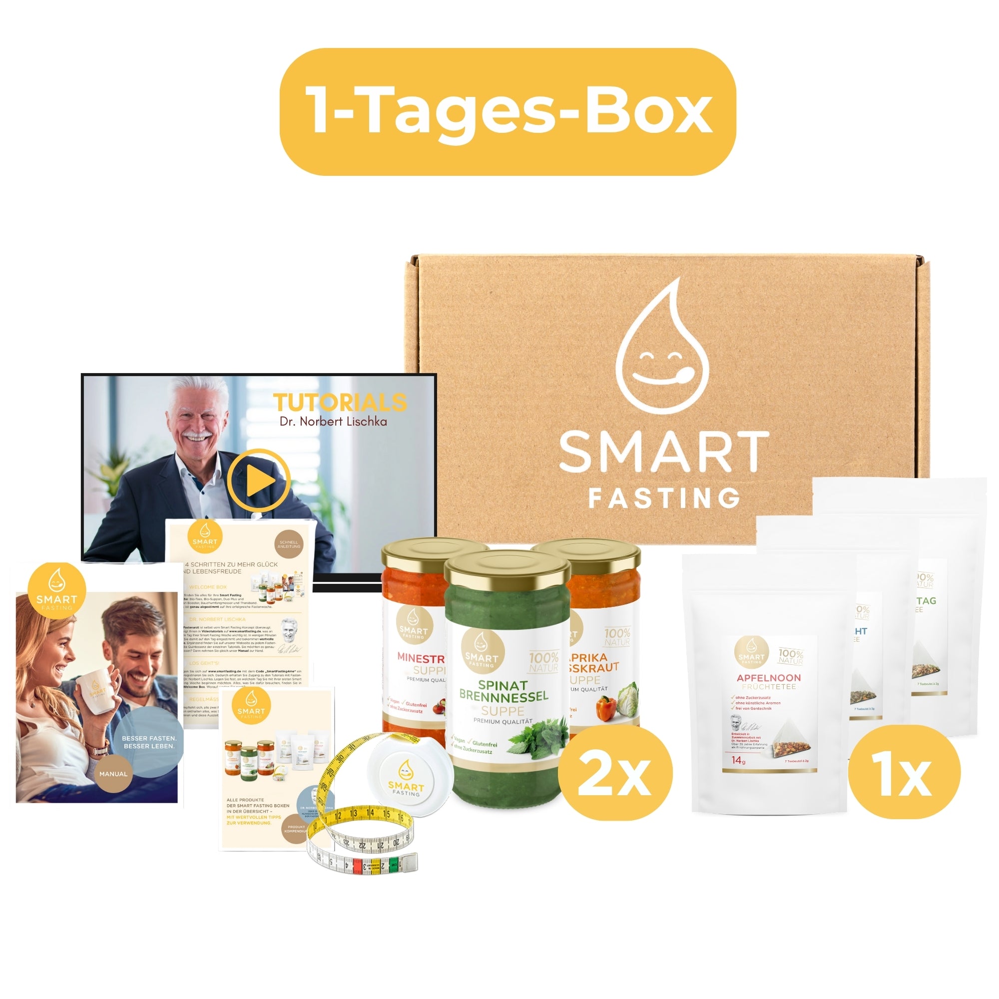 Smart Fasting 1-Tages-Box: Ihr perfekter Einstieg ins Fasten