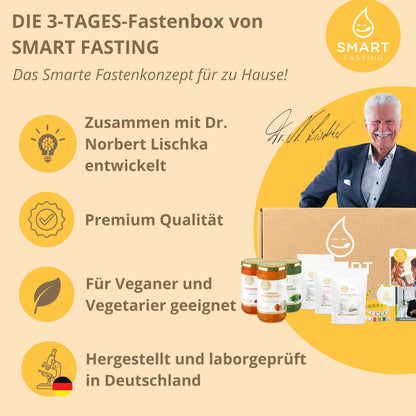 Smart Fasting 3-Tages-Box: Detox, Energie und Balance!