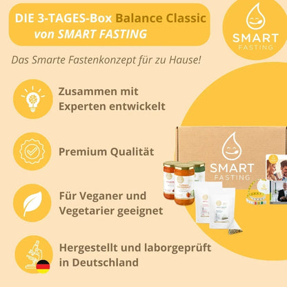 3-Tages-Box – Balance Classic - Inhalt - Smart Fasting