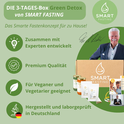 3-Tages Box "Green Detox" – Detox-Kur mit Suppen & Tees