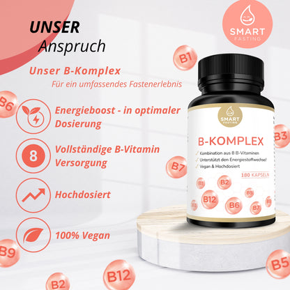 B-Komplex – Alle 8 B-Vitamine in pharmazeutischer Qualität - PZN 19838088