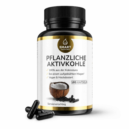 Pflanzliche Aktivkohle – aus hochwertiger Kokosnuss - PZN 19838119