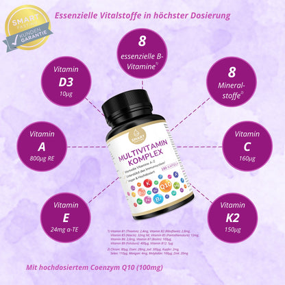 Multivitamin Komplex - A bis Z Rundum Versorgung - PZN 19838094