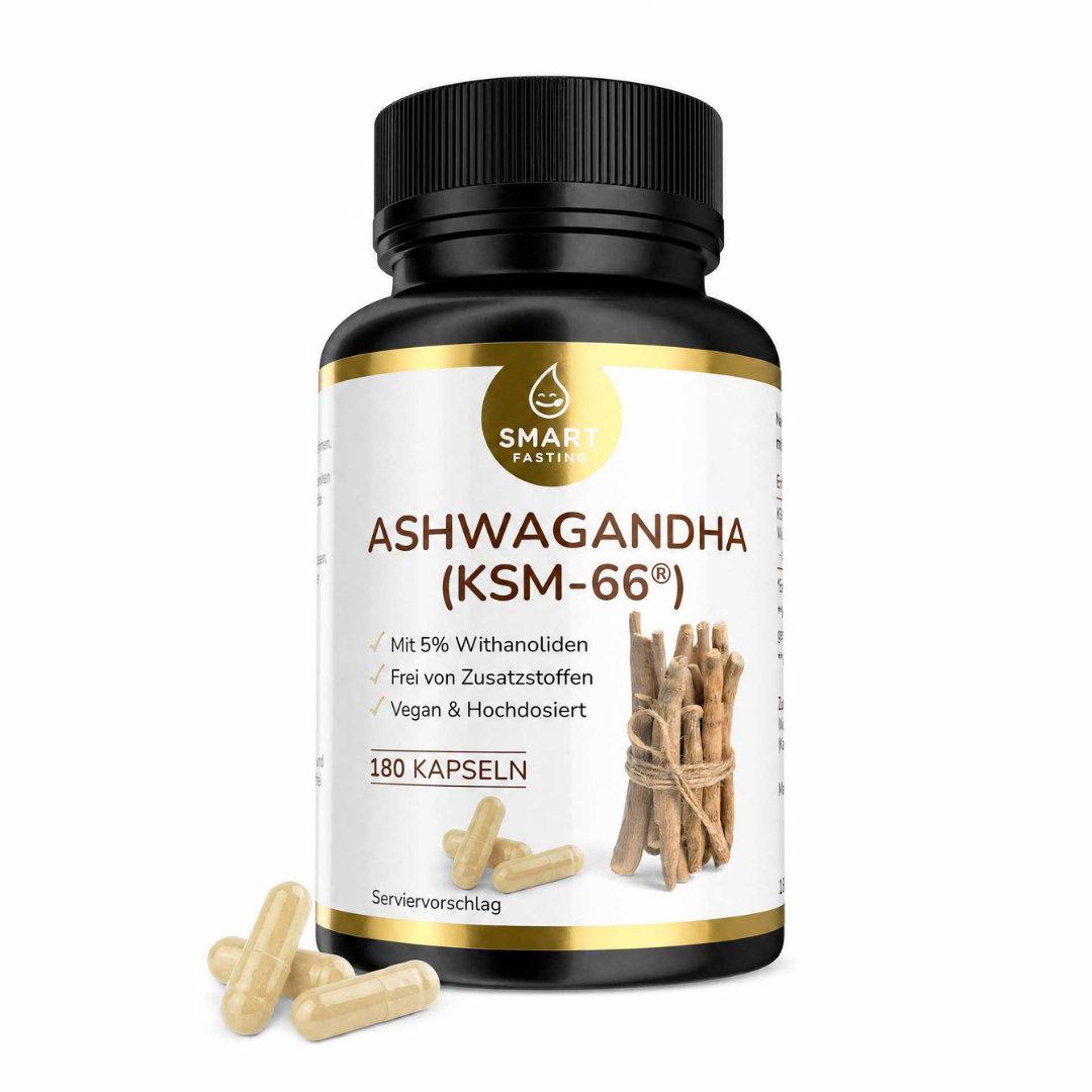 Ashwagandha KSM-66® - mit hochwertigem Ashwagandha-Wurzelextrakt - PZN 19838131