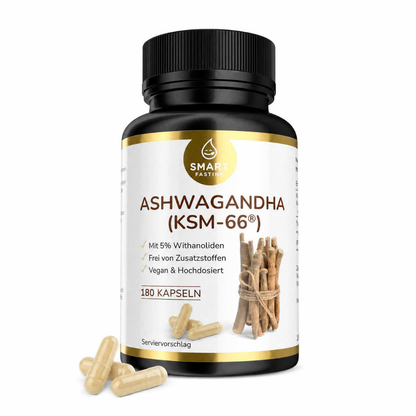Ashwagandha KSM-66® - mit hochwertigem Ashwagandha-Wurzelextrakt - PZN 19838131