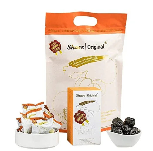 Share Original® Pflaume fermentierte Pflaumen / japanische Aprikose VEGAN ca. 33 Stk (500g) - Inhalt - Smart Fasting