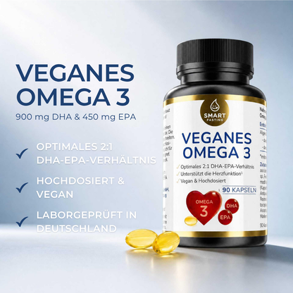 Veganes Omega-3 aus Mikroalgen mit DHA & EPA - PZN 19838154