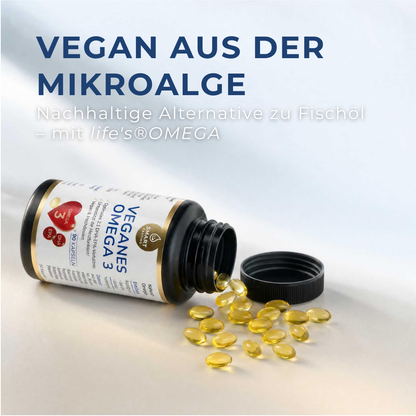 Veganes Omega-3 aus Mikroalgen mit DHA & EPA - PZN 19838154