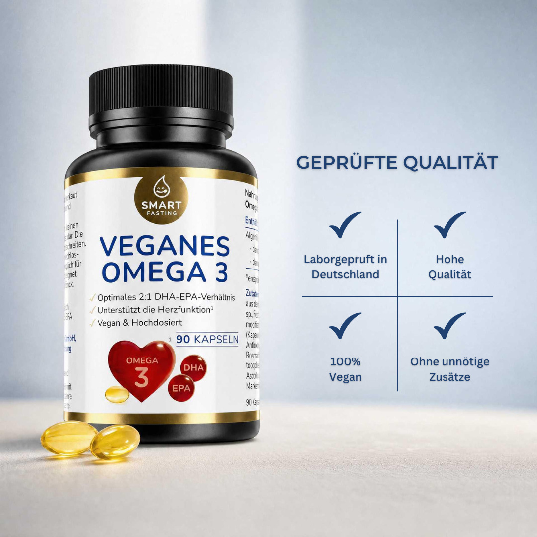 Veganes Omega-3 aus Mikroalgen mit DHA & EPA - PZN 19838154