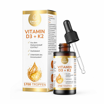 Vitamin D3 + K2 – mit hochwertigem K2VITAL® - PZN 19838160