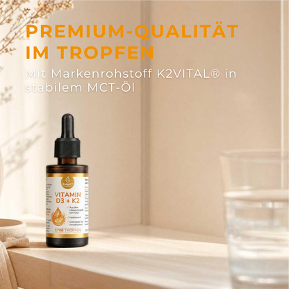 Vitamin D3 + K2 – mit hochwertigem K2VITAL® - PZN 19838160