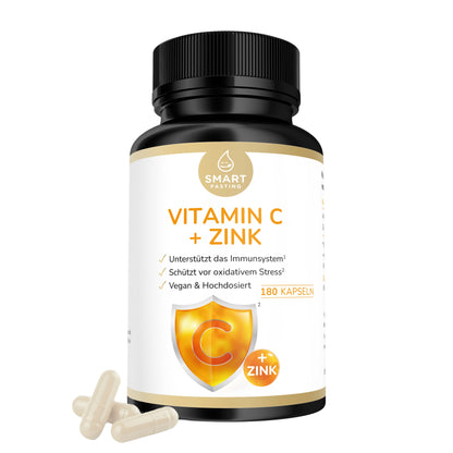 Vitamin C mit Zink – Hochdosierte Kombination für den täglichen Bedarf - PZN 19838102